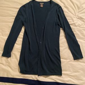 Ann Taylor Long Cardigan